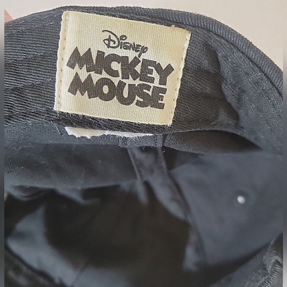 Disney Mickey & Friends Hat Cap Black Mickey Mouse Adjustable Adult Gorpcore - Picture 4 of 6